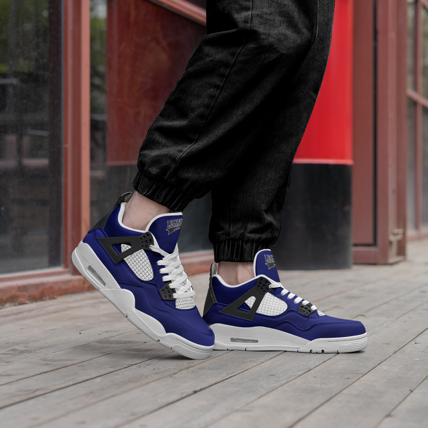 LEGEND Unisex Non Slip Lace Up Breathable Fashion Sneakers