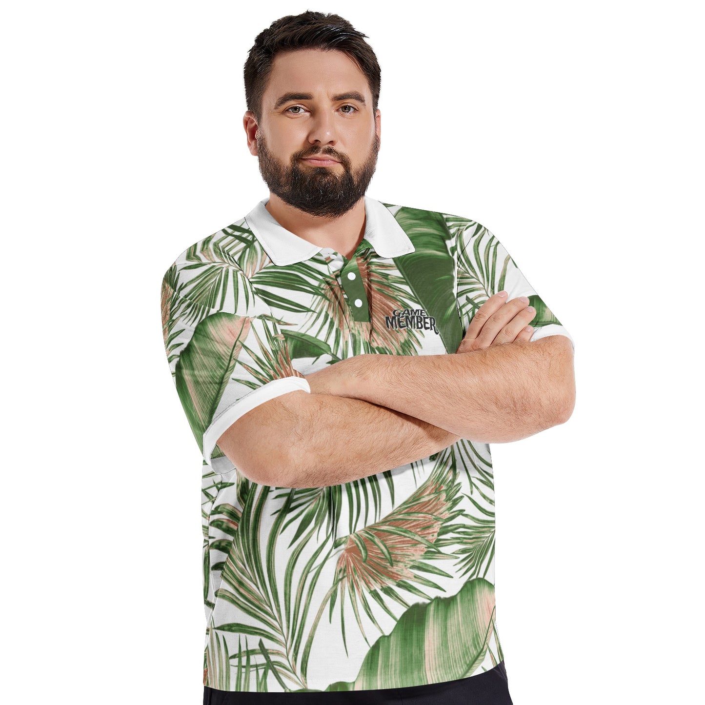 GAME MEMBERS FLORAL Polo Shirts