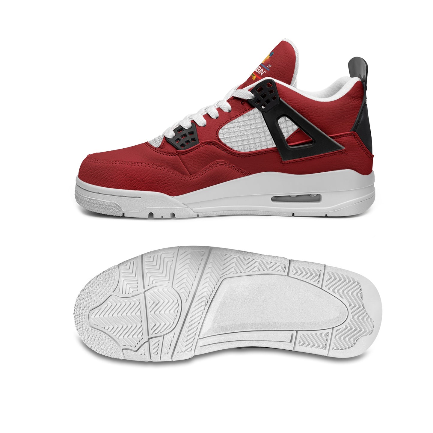 SOM Non Slip Lace Up Breathable Fashion Sneakers