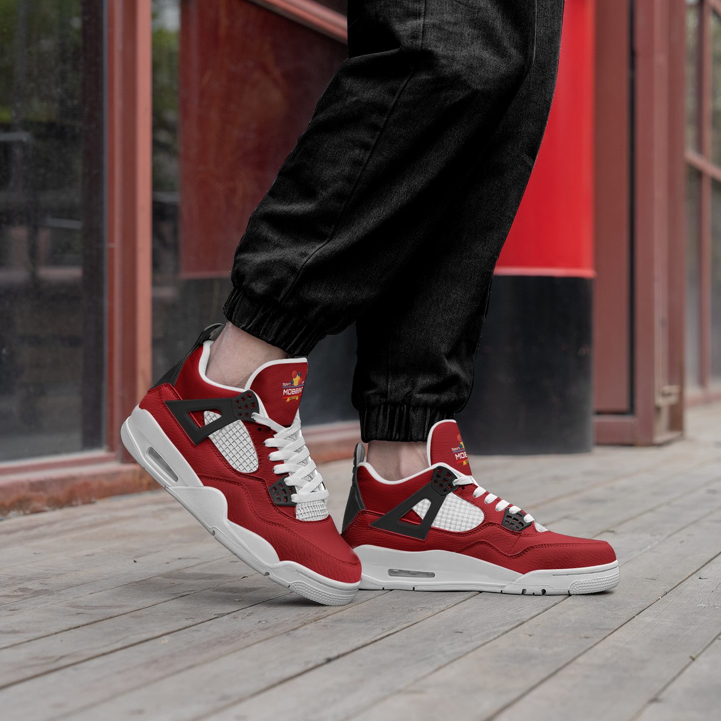 SOM Non Slip Lace Up Breathable Fashion Sneakers
