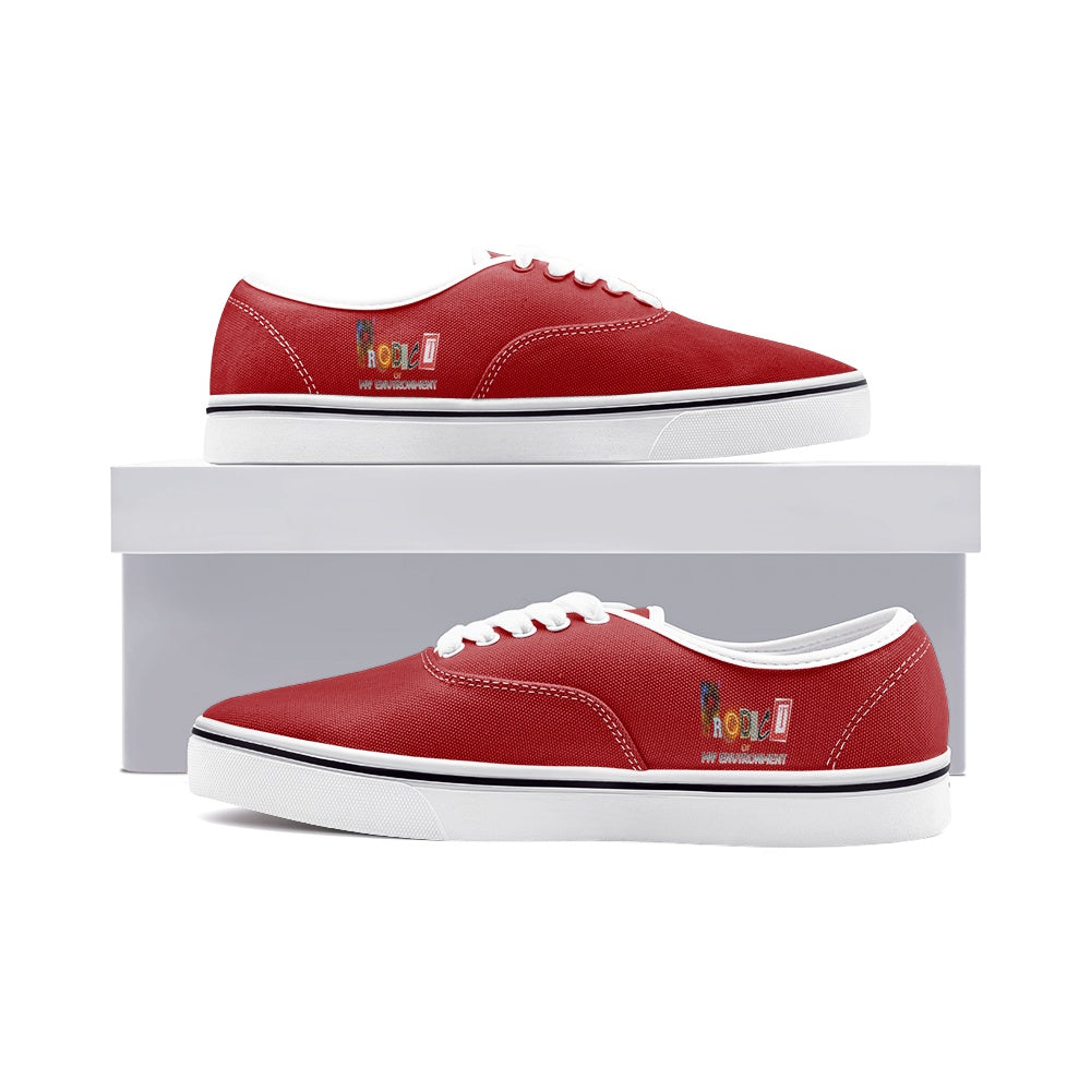 PRODUCT OF MY ENVIORNMENT Canvas Shoes Fashion Low Cut Loafer Sneakers