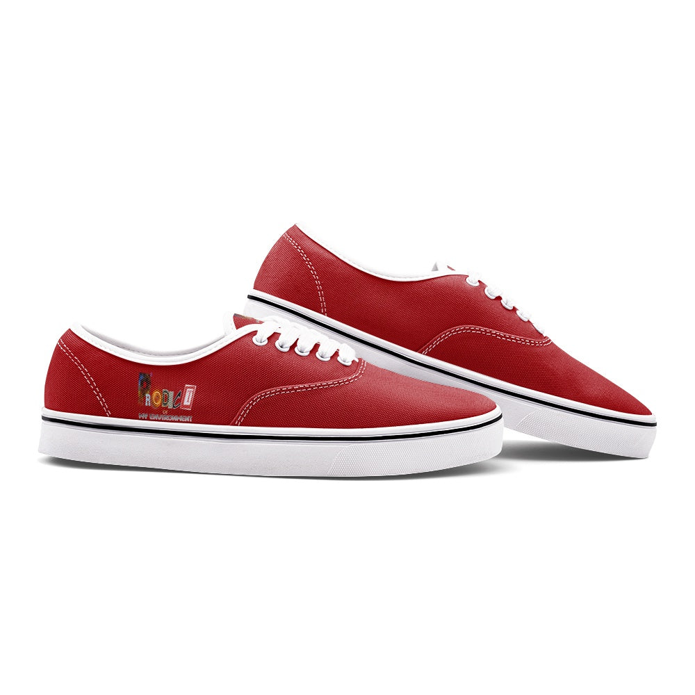 PRODUCT OF MY ENVIORNMENT Canvas Shoes Fashion Low Cut Loafer Sneakers