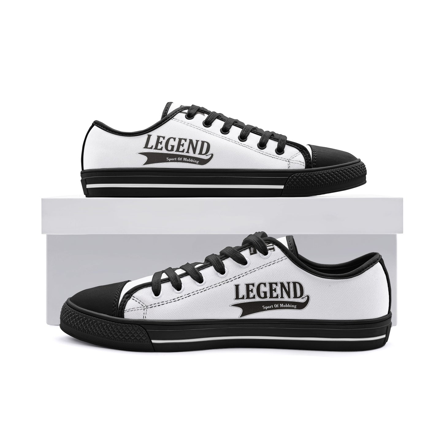 LEGEND SOM Unisex Low Top Canvas Shoes