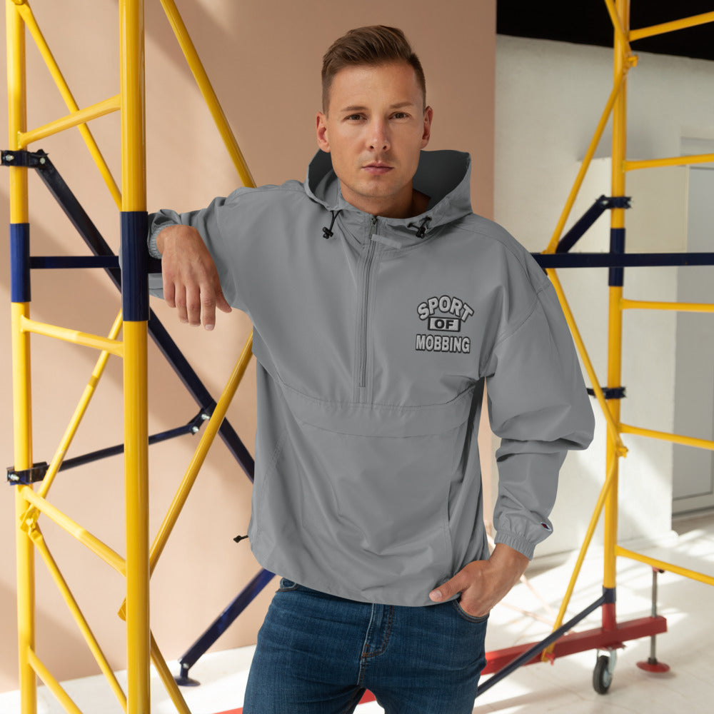 #S.O.M. Champion Embroidered Packable Jacket