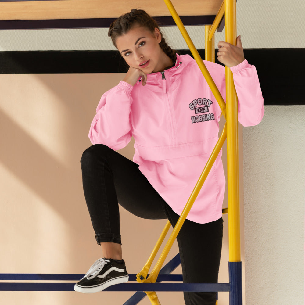 #S.O.M. Champion Embroidered Packable Jacket