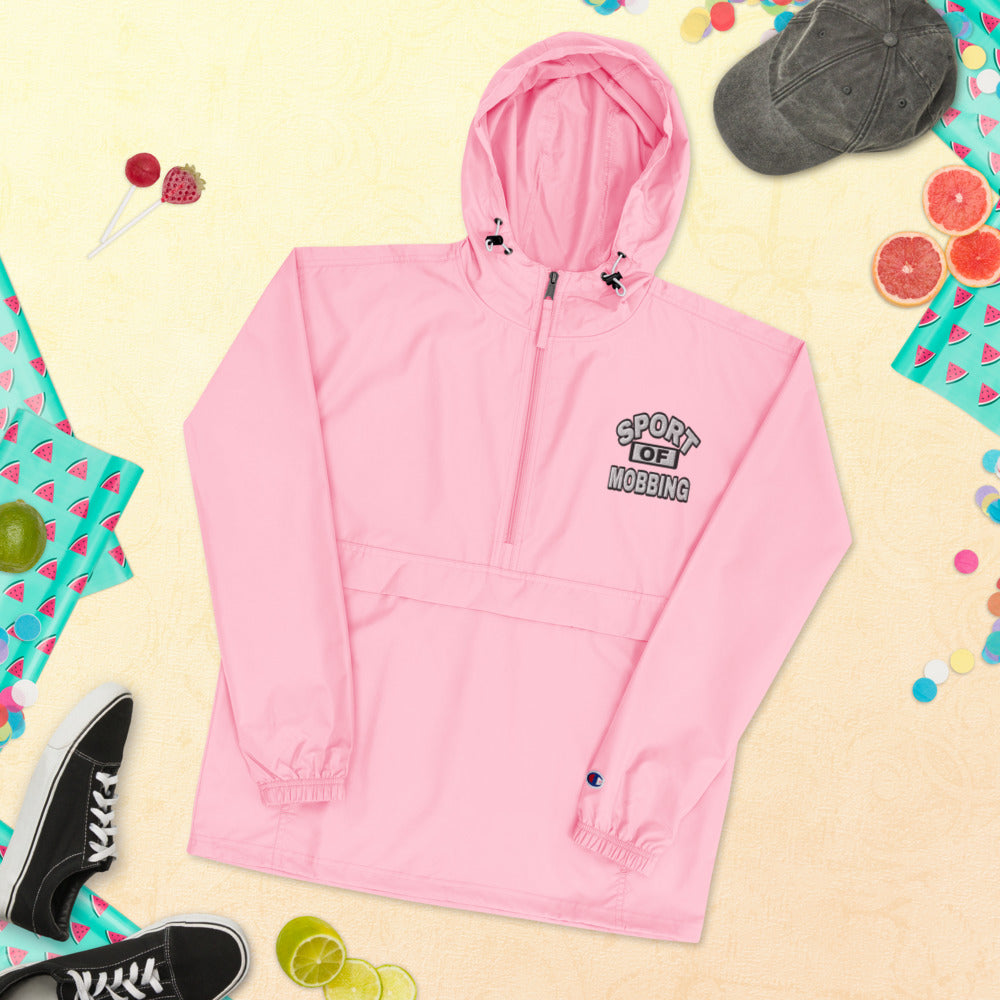 #S.O.M. Champion Embroidered Packable Jacket