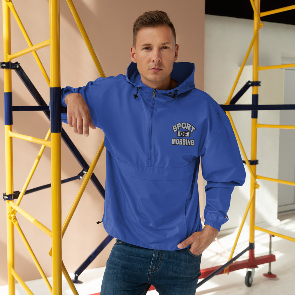 #S.O.M. Champion Embroidered Packable Jacket