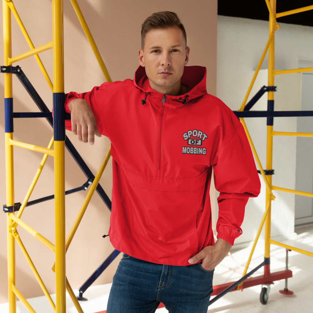 #S.O.M. Champion Embroidered Packable Jacket