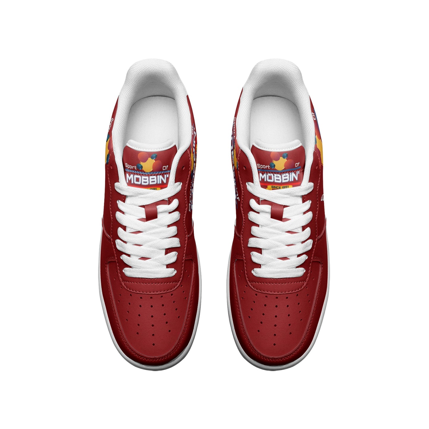 SOM Unisex Low Top Leather Sneakers