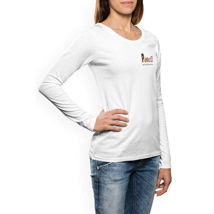 P.O.M.E. Women's Crew Neck Long sleeve T-shirt