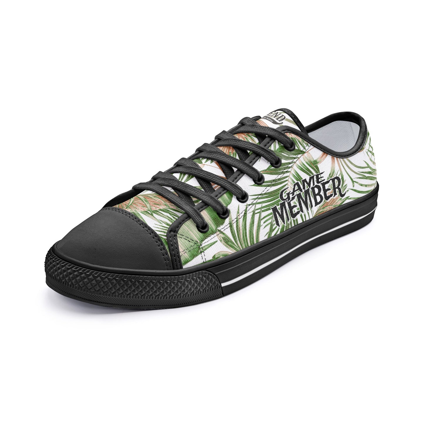 LEGEND - GAME MEMBERS - Unisex Low Top Canvas Shoes