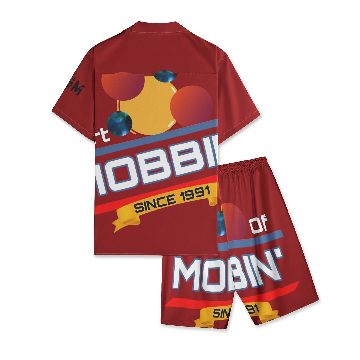 #SOM Men's All-Over-Print Hawiian Shirt Sets