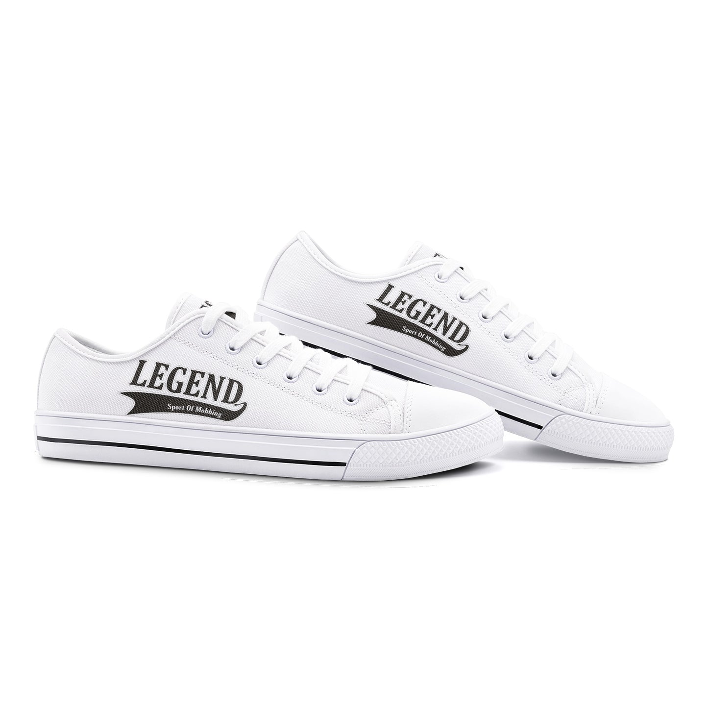 LEGEND SOM Unisex Low Top Canvas Shoes