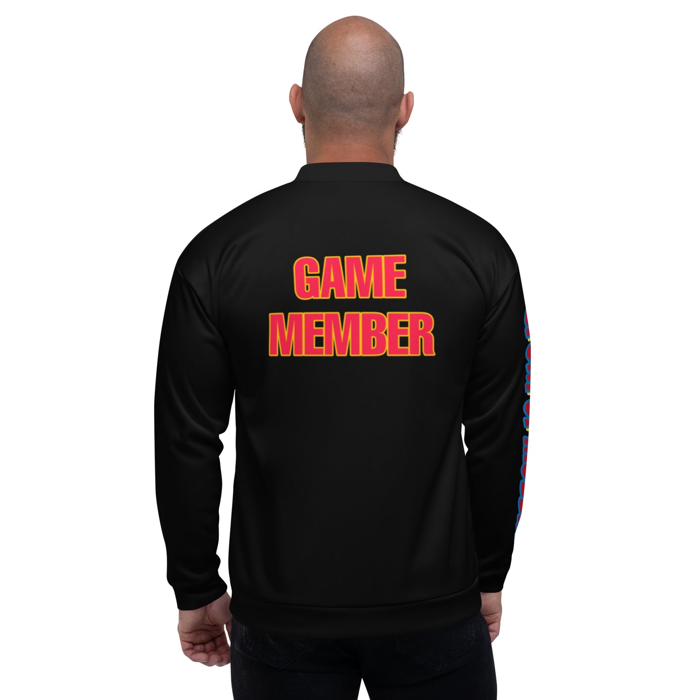 #S.O.M. GAME MEMBER BLK Unisex Bomber Jacket